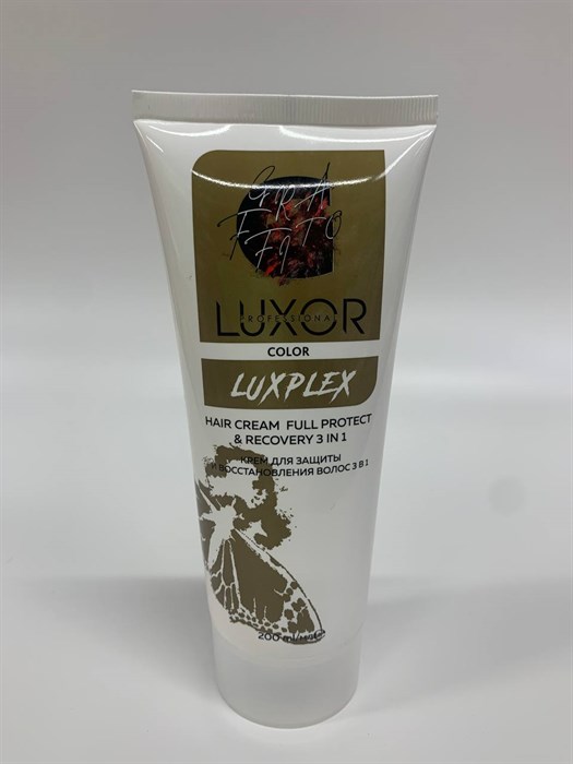 Luxor Крем LUXPLEX для защиты и восстановление волос 3 в 1 200 мл. - фото 4654