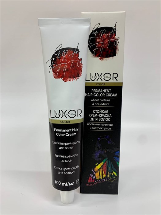LUXOR Graffito 4.0 Коричневый натуральный 100 мл. краситель для волос Графитто - фото 4696