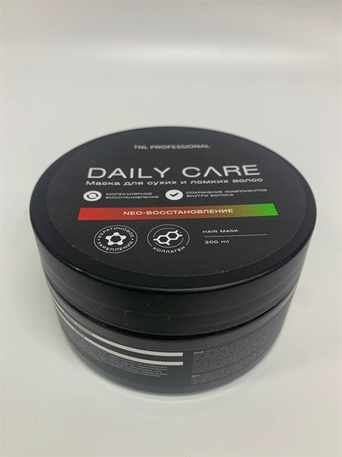 TNL Daily Care Ежедневный уход Маска для волос NEO-восстановление с кератином и коллагеном, 200 мл. - фото 5438