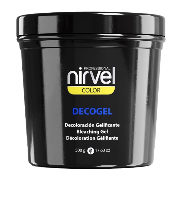 Nirvel Обесцвечивающая пудра-гель до 10 тонов/ Decogel 500 гр - фото 5985
