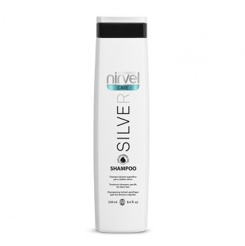 Nirvel Шампунь защитный с гиалуроновой кислотой для седых и блондированных волос/ Silver Shampoo 250 мл - фото 6019