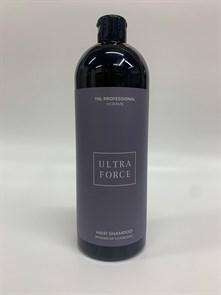 TNL MEN Ultra Force Мужской шампунь с черным углем, 1000 мл.