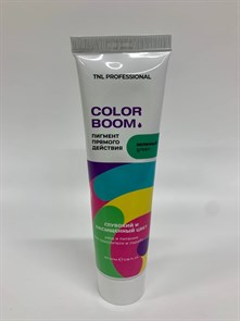 TNL Color Boom Пигмент прямого действия для волос, зеленый, 100 мл.