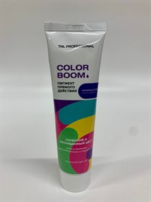 TNL Color Boom Пигмент прямого действия для волос, неоновый фиолетовый, 100 мл.