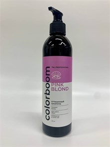 TNL Color Boom Cold Blond Оттеночный шампунь для розового блонда, с дозатором, 400 мл.
