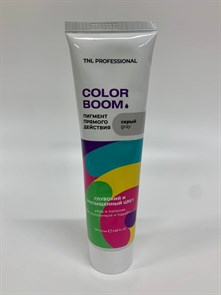 TNL Color Boom Пигмент прямого действия для волос, серый, 100 мл.