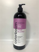 TNL Color Boom Cold Blond Оттеночный шампунь для розового блонда, с дозатором, 1000 мл.